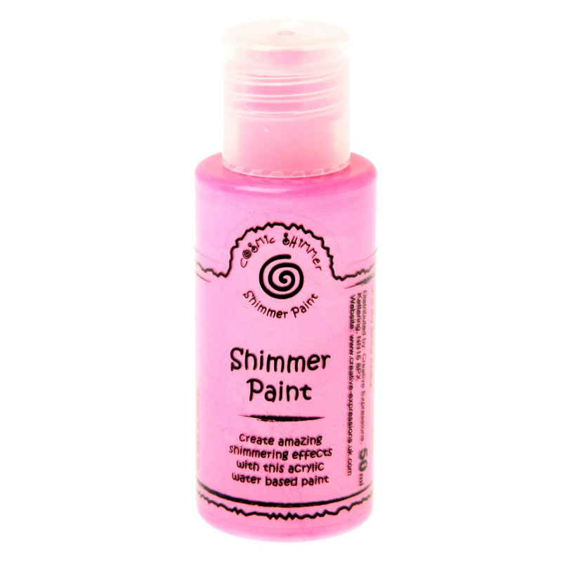 Cosmic Shimmer Cosmic Shimmer Shimmer Paint Pink Blossom | 50ml