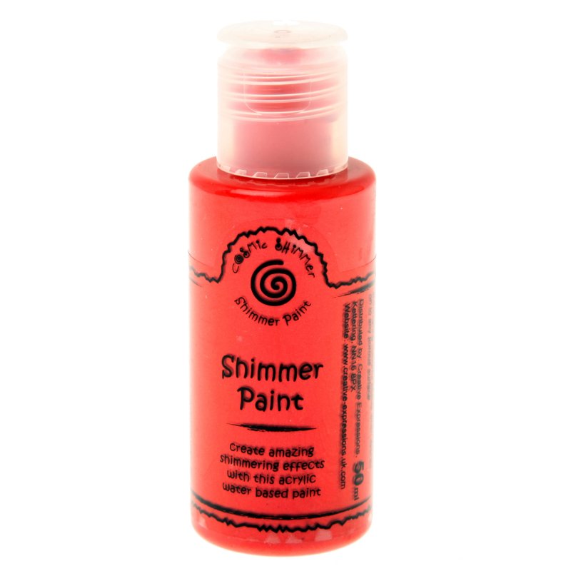 Cosmic Shimmer Cosmic Shimmer Shimmer Paint Russet Red | 50ml