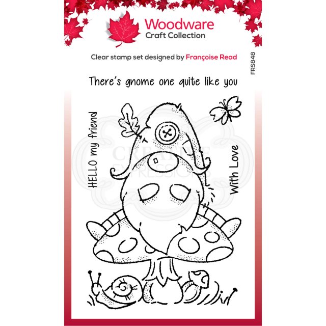 Woodware Woodware Clear Stamps Forest Gnome | Set of 5