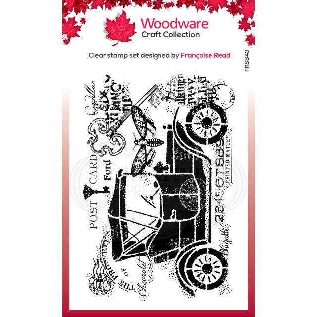 Woodware Woodware Clear Stamps Vintage Car