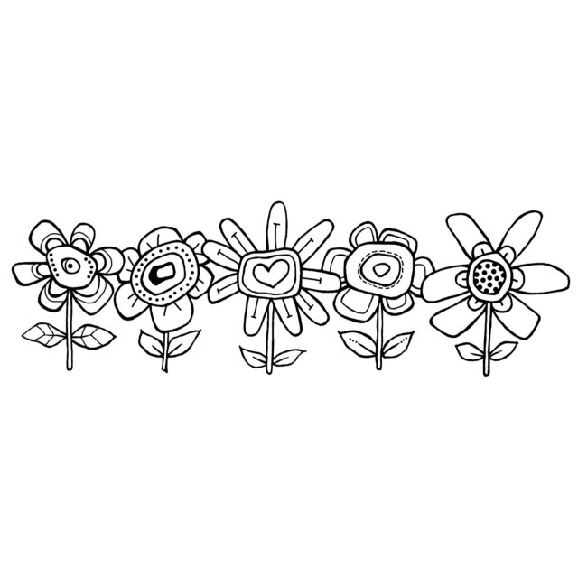 Woodware Woodware Clear Stamps Fab Flowers