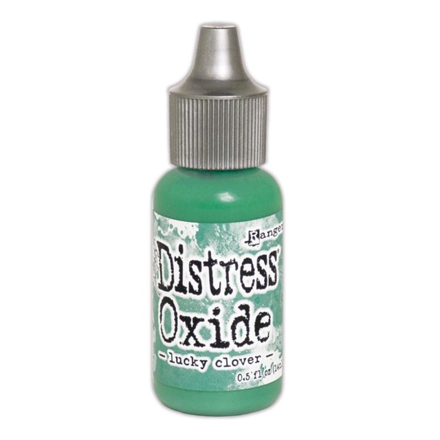 Distress Ranger Tim Holtz Distress Oxide Re-Inker Lucky Clover | 0.5 fl oz