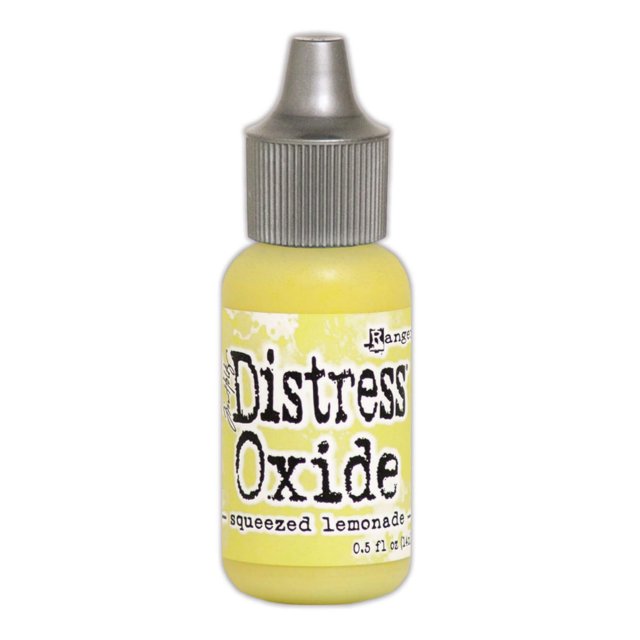 Distress Ranger Tim Holtz Distress Oxide Re-Inker Squeezed Lemonade | 0.5 fl oz
