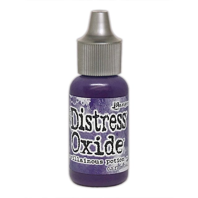 Distress Ranger Tim Holtz Distress Oxide Re-Inker Villainous Potion | 0.5 fl oz