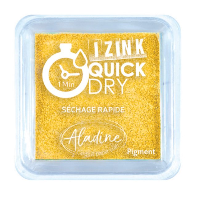 Izink Aladine Izink Quick Dry Inkpad Yellow