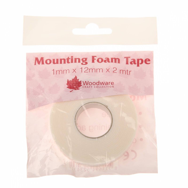 Woodware Woodware Mounting Foam Tape 1mm | 2m