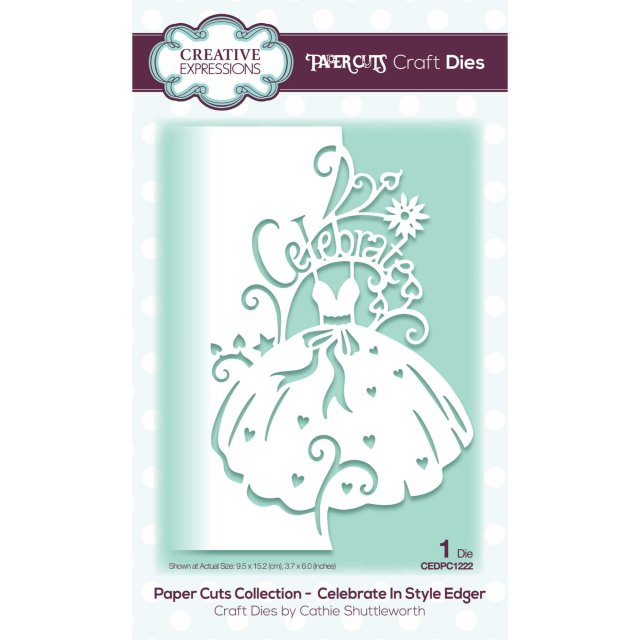 Paper Cuts Creative Expressions Craft Dies Paper Cuts Collection Celebrate In Style Edger