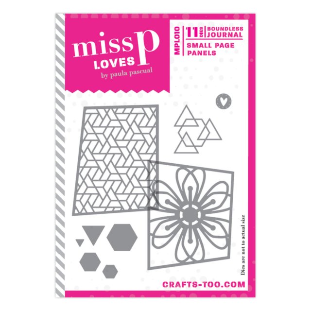 Miss P Loves Miss P Loves Die Set Boundless Journal Small Page Panels | Set of 11