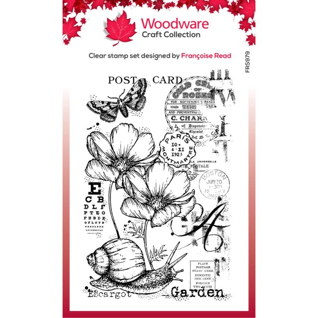 Woodware Woodware Clear Stamps Garden Snail