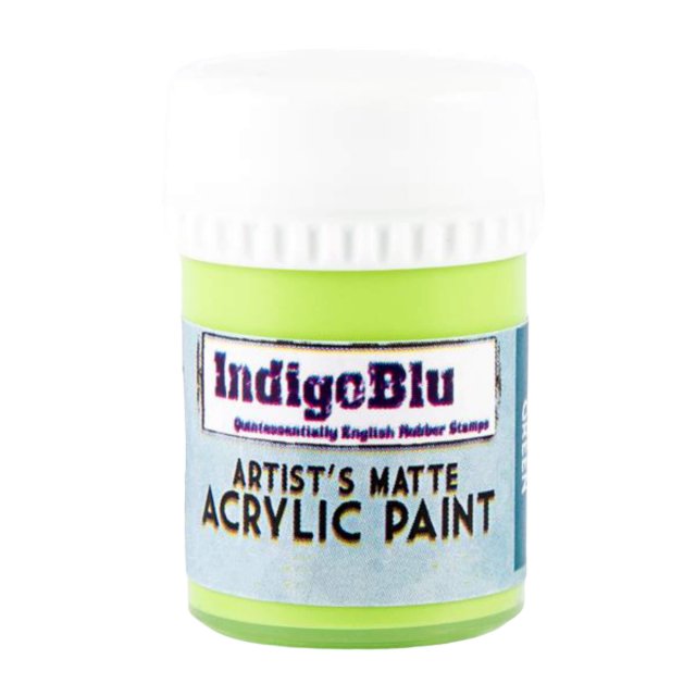 IndigoBlu Stamps IndigoBlu Artists Matte Acrylic Paint Shephard Green | 20ml