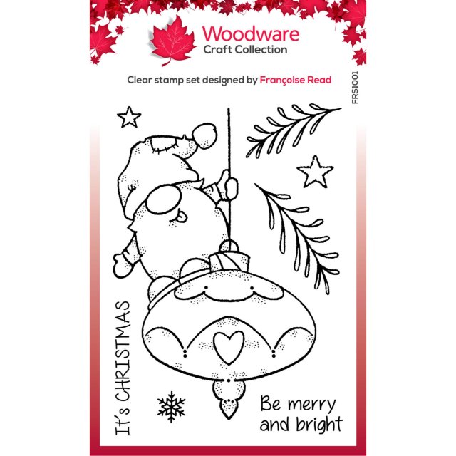 Woodware Woodware Clear Stamps Funtime Gnome | Set of 8