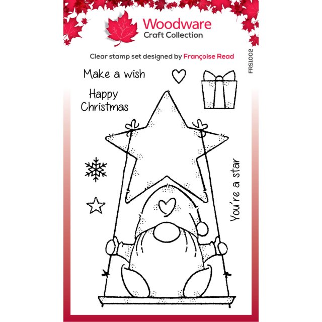 Woodware Woodware Clear Stamps Star Gnome | Set of 8