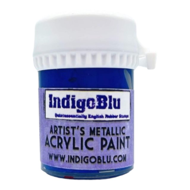 IndigoBlu Stamps IndigoBlu Artists Metallic Acrylic Paint Alice | 20ml