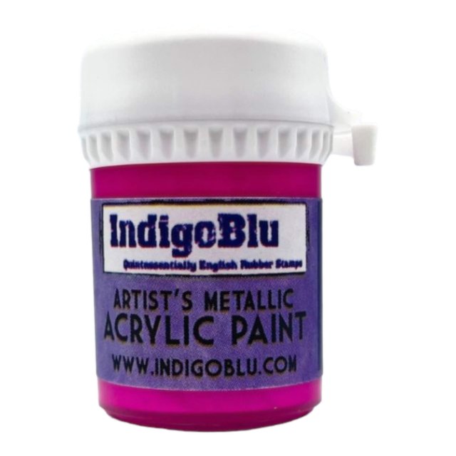 IndigoBlu Stamps IndigoBlu Artists Metallic Acrylic Paint Cheshire Cat | 20ml