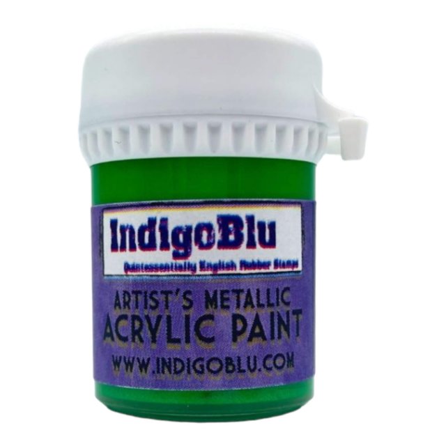 IndigoBlu Stamps IndigoBlu Artists Metallic Acrylic Paint Mad Hatter | 20ml