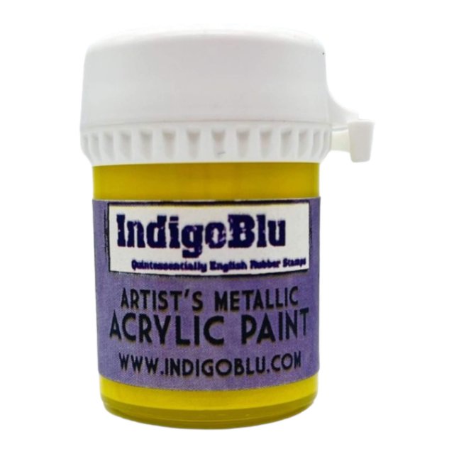 IndigoBlu Stamps IndigoBlu Artists Metallic Acrylic Paint The Duchess | 20ml