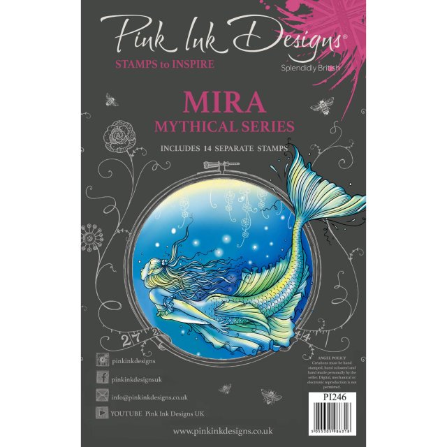 Pink Ink Designs Pink Ink Designs Clear Stamp Mira | Set of 14