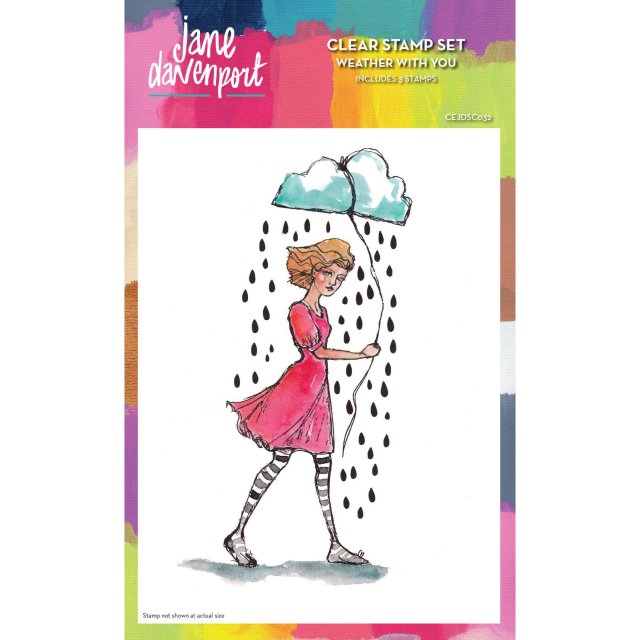 Jane Davenport Jane Davenport Clear Stamp Weather With You | Set of 3