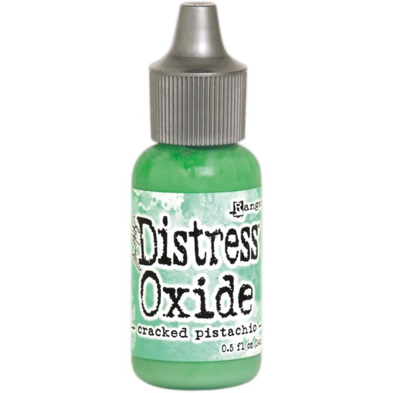 Distress Ranger Tim Holtz Distress Oxide Re-Inker Cracked Pistachio | 0.5 fl oz