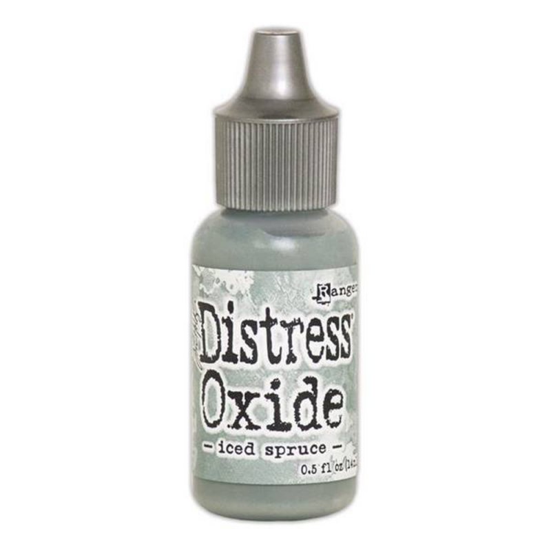 Distress Ranger Tim Holtz Distress Oxide Re-Inker Iced Spruce | 0.5 fl oz
