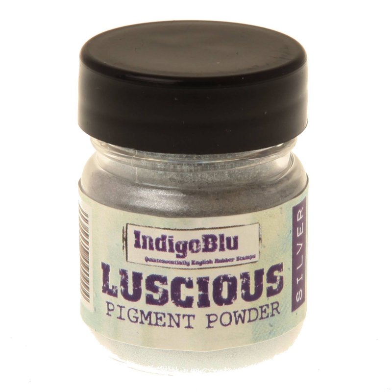 IndigoBlu Stamps Indigoblu Luscious Pigment Powder Silver | 25ml