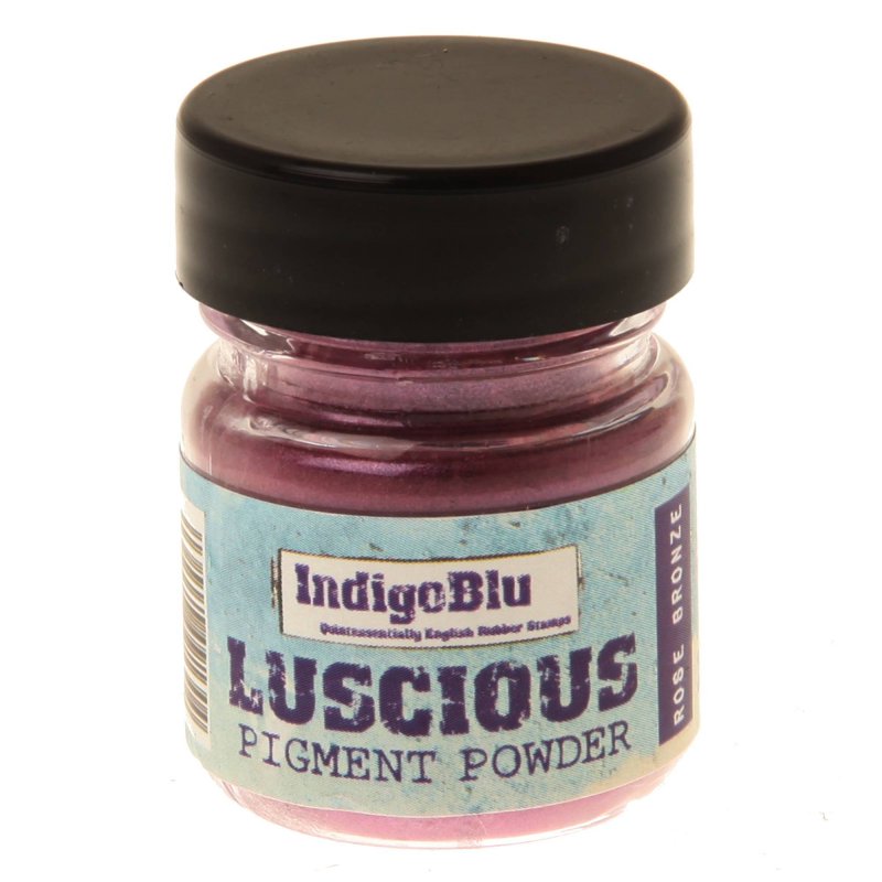 IndigoBlu Stamps Indigoblu Luscious Pigment Powder Rose Bronze | 25ml