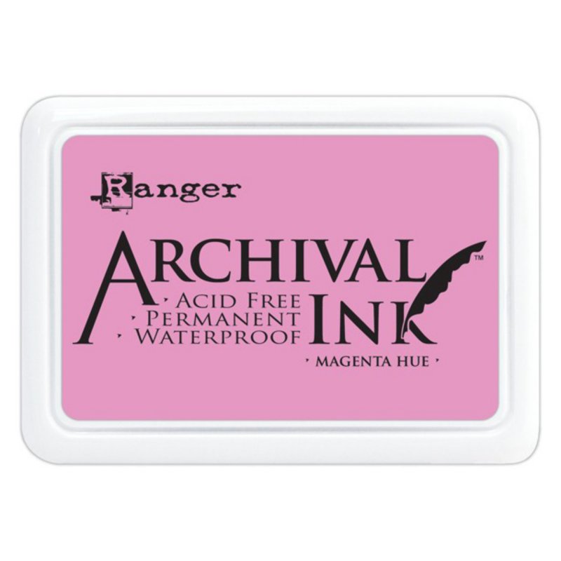 Archival Ink Ranger Archival Ink Pad Magenta Hue