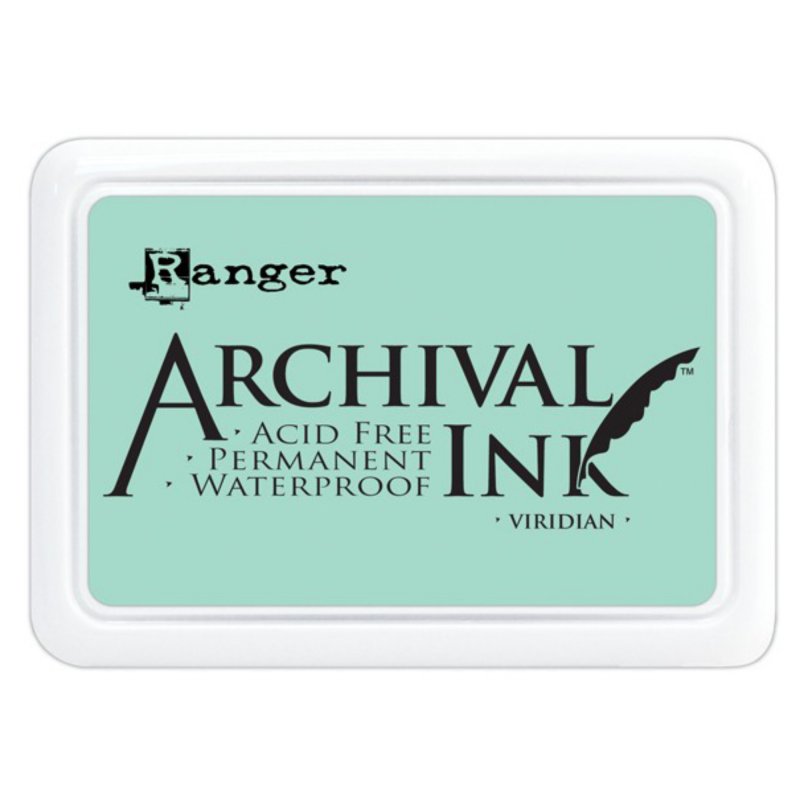Archival Ink Ranger Archival Ink Pad Viridian