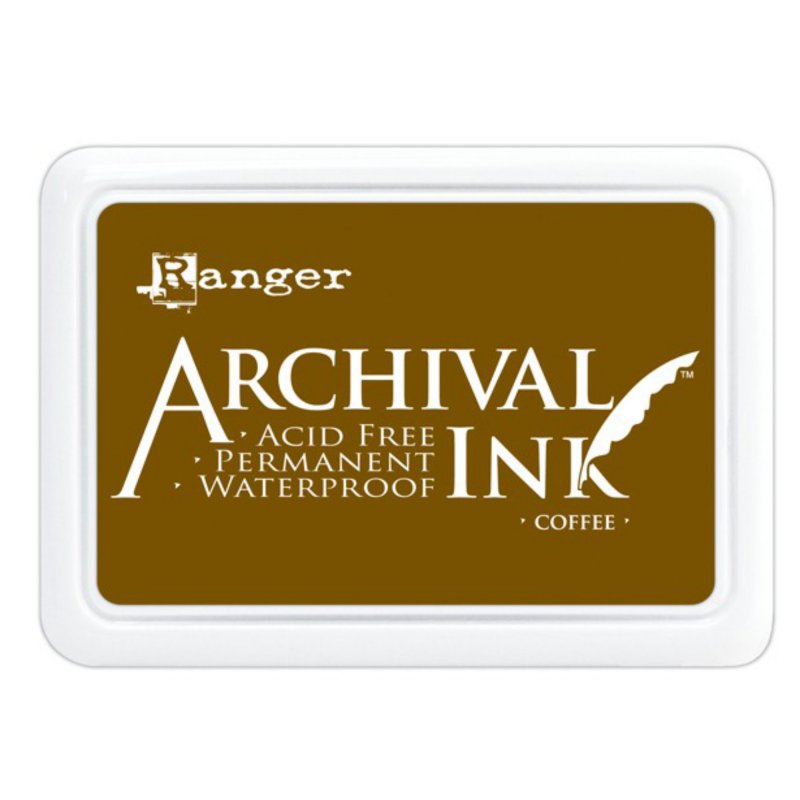 Archival Ink Ranger Archival Ink Pad Coffee