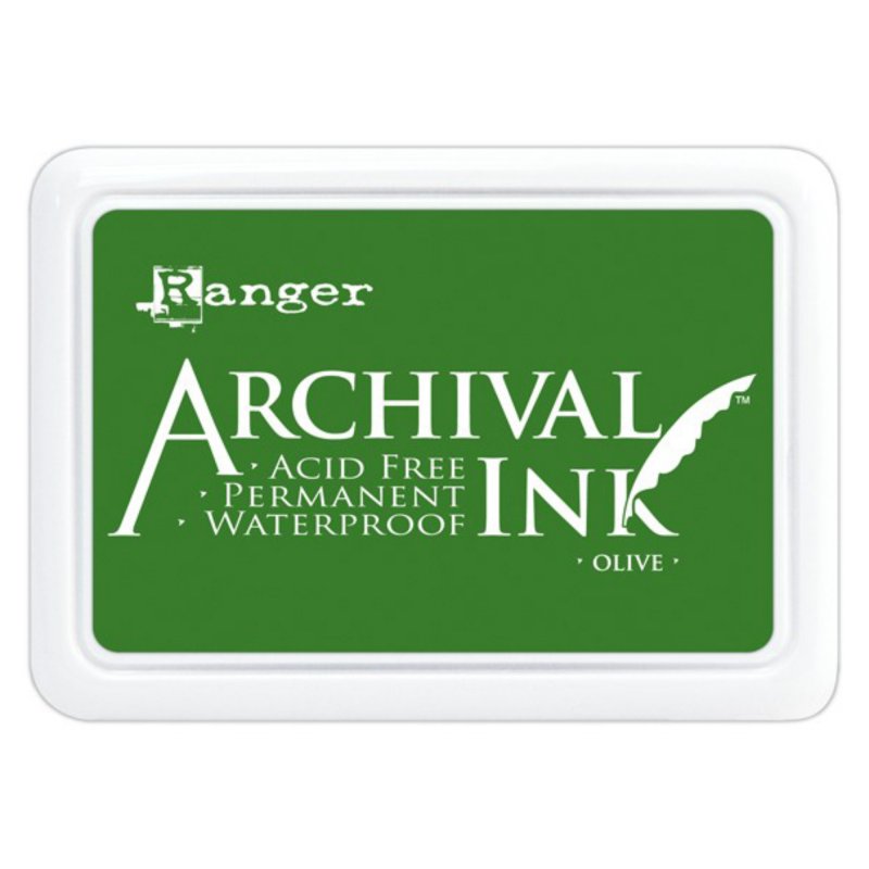 Archival Ink Ranger Archival Ink Pad Olive