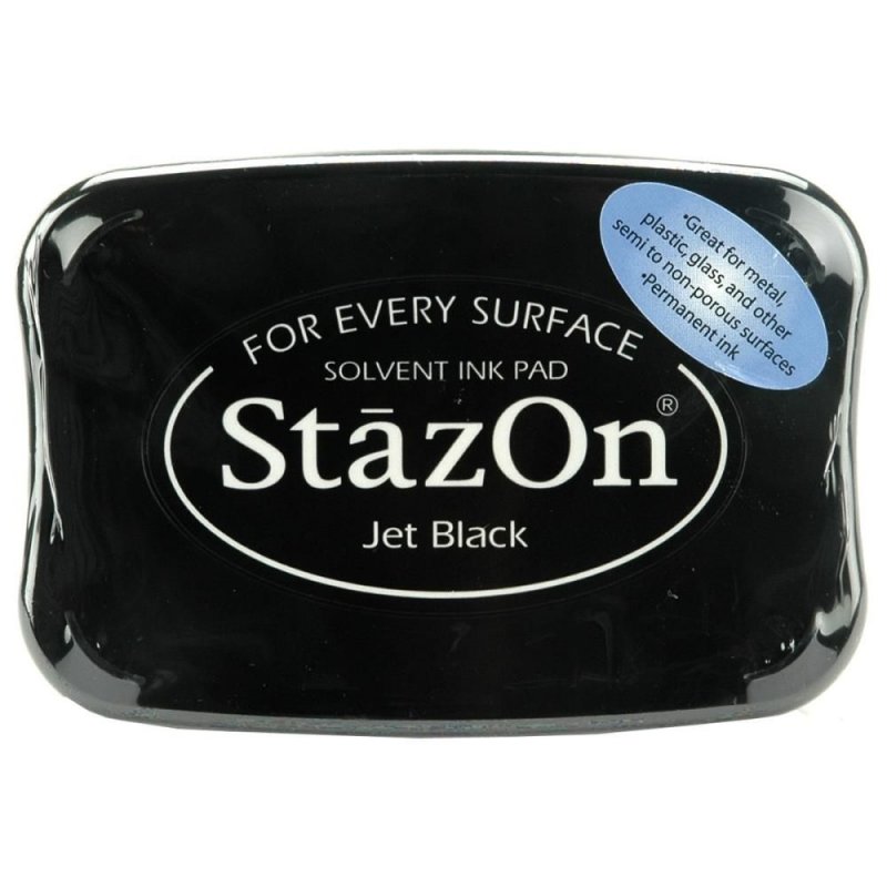 StazOn Tsukineko StazOn Ink Pad Jet Black