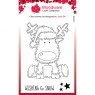 Woodware Woodware Clear Stamps Festive Fuzzies Reindeer | Set of 3rd