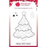 Woodware Woodware Clear Stamps Festive Fuzzies Christmas Tree | Set of 4