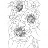 Woodware Woodware Clear Stamps Zinnia