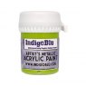 IndigoBlu Stamps IndigoBlu Artists Metallic Acrylic Paint Lime Sherbert | 20ml