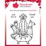 Woodware Clear Stamps Llama Planter | Set of 3