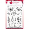 Woodware Clear Stamps Garden Border | Set of 10