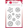Woodware Woodware Clear Stamps Buttons  | Set of 8