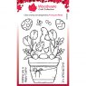 Woodware Woodware Clear Stamps Flower Pot Gnome | Set of 7