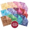 Duo Design Paper Pads Hunkydory Duo Design 8 x 8 inch Paper Pad Rainbow Honeycomb & Candyfloss Clouds | 48 sheets