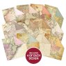 Duo Design Paper Pads Hunkydory Duo Design 8 x 8 inch Paper Pad Vintage Maps & Aged Paper | 48 sheets