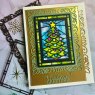 Sue Wilson Sue Wilson Craft Dies Festive Collection Stained Glass Christmas Tree | Set of 5