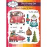 Jane's Doodles Creative Expressions Jane's Doodles Clear Stamps Santa's Coming To Town | Set of 11