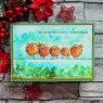 Woodware Woodware Clear Stamps Bubble Robins In A Row | Set of 7