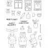Jane's Doodles Creative Expressions Jane's Doodles Clear Stamps Merry & Sweet | Set of 23