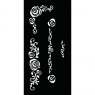 Jamie Rodgers Creative Expressions Stencil by Jamie Rodgers Entwined Rose | 4 x 8 inch