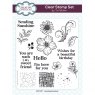 Creative Expressions Sue Wilson Clear Stamp Set Sending Sunshine | Set of 16