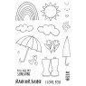 Jane's Doodles Creative Expressions Jane's Doodles Clear Stamps Rain or Shine | Set of 18