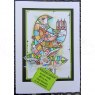 Woodware Woodware Clear Stamps Mosaic Bird | Set of 5
