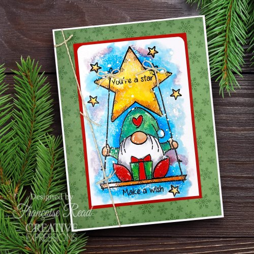 Woodware Christmas Stamps with Françoise Read